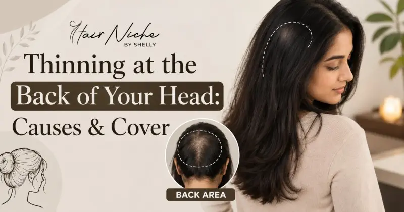 Thinning at the Back of the Head in Women: Causes and Cover Options