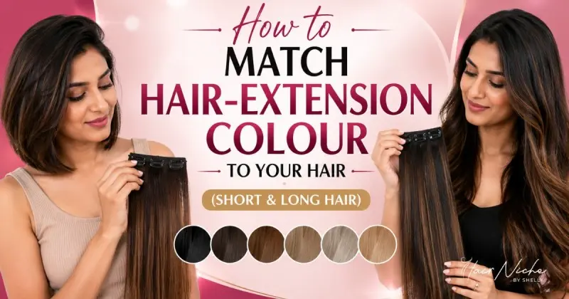 How to Match Hair-Extension Colour to Your Hair