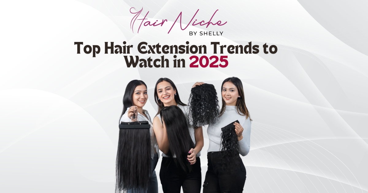 Top Hair Extension Trends to Watch in 2025