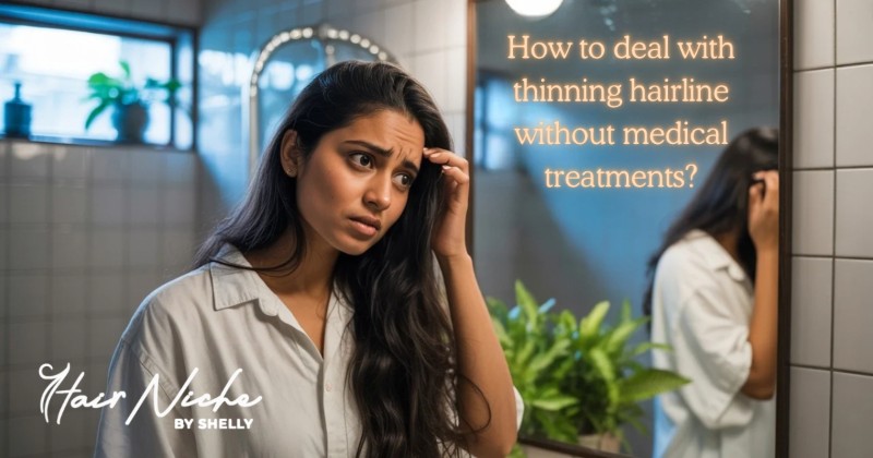How To Deal With Thinning Hairline Without Medical Treatments?