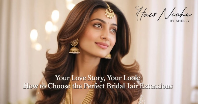 Your Love Story, Your Look: How to Choose the Perfect Bridal Hair Extensions