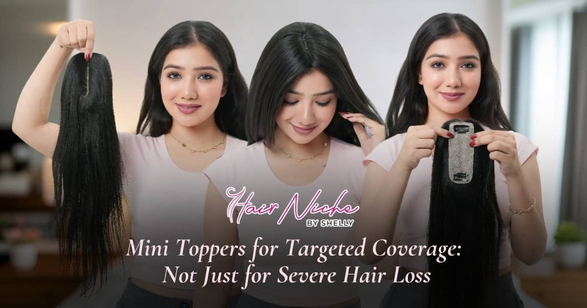 Mini Toppers For Targeted Coverage: Not Just For Severe Hair Loss