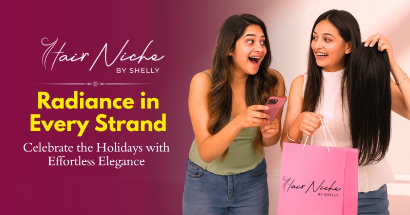 Radiance in Every Strand: Celebrate the Holidays with Effortless Elegance