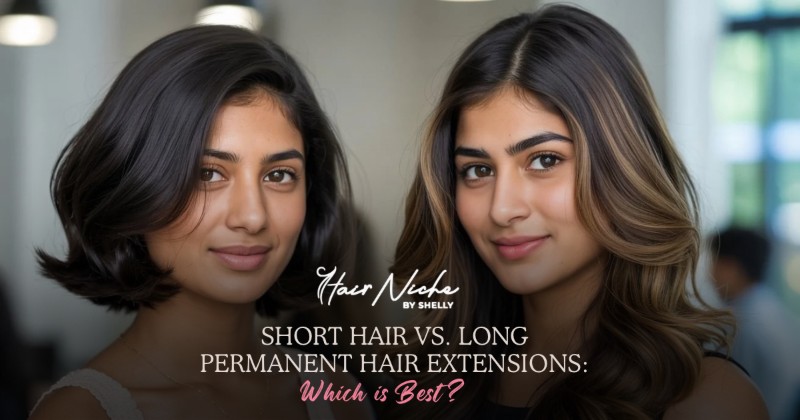 Short Hair Vs. Long Permanent Hair Extensions: Which Is Best?