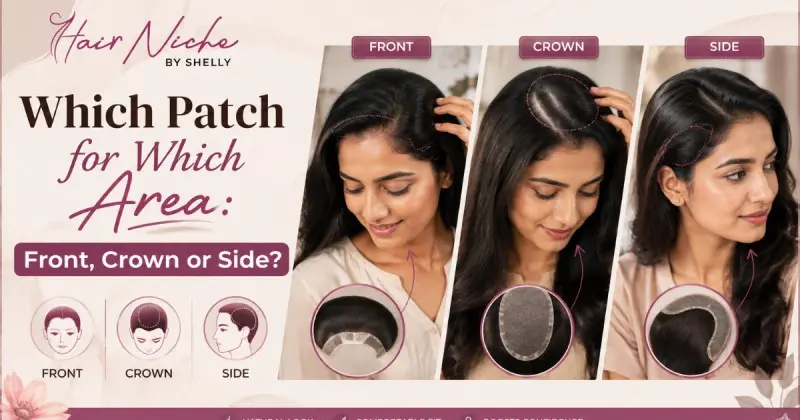 Which Hair Patch for Which Area: Front, Crown or Side