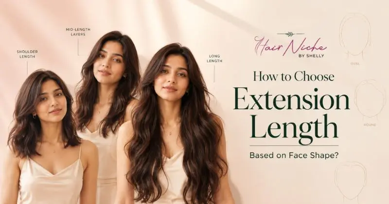 How to Choose Extension Length Based on Face Shape (2026 Guide)