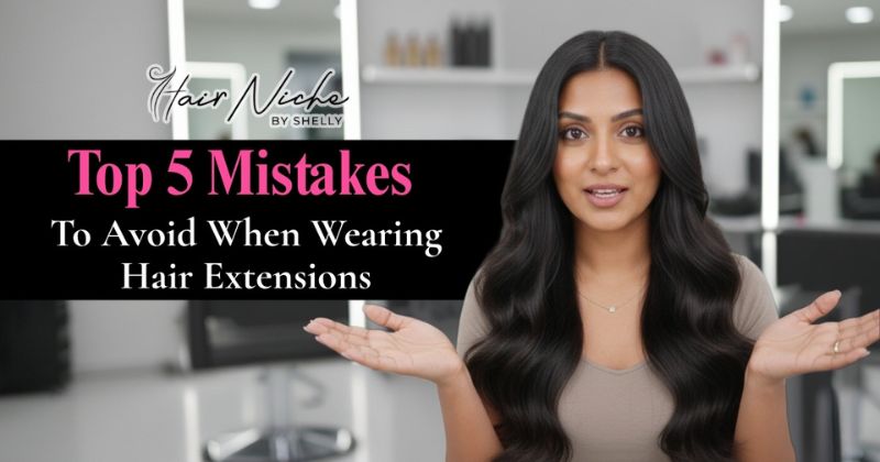 Top 5 Mistakes to Avoid When Wearing Hair Extensions – 2026 Guide