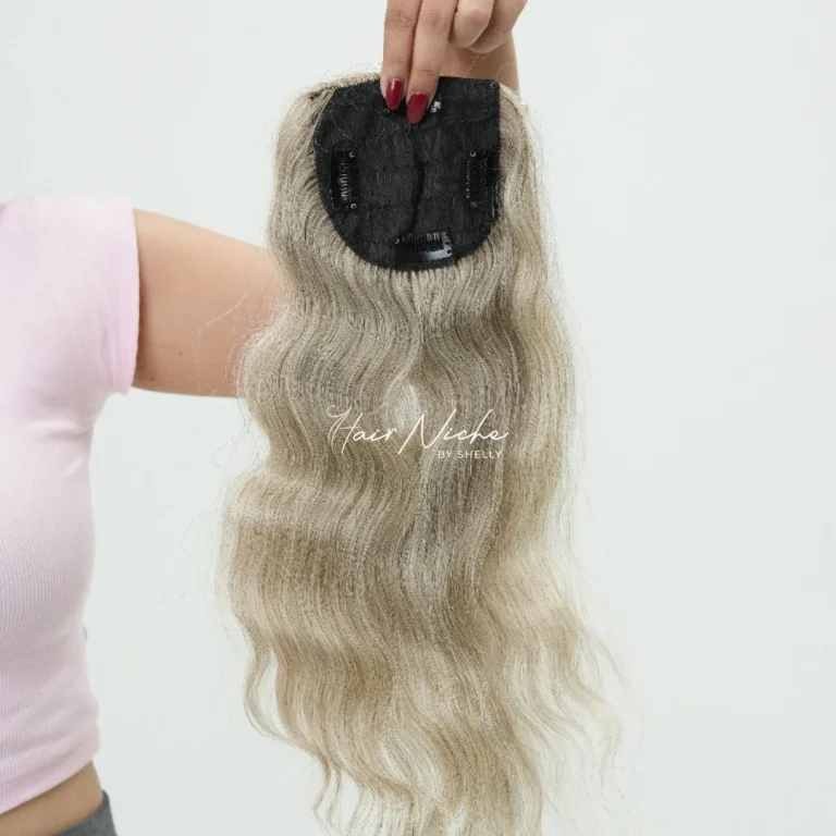 Snow White Backcomb Hair Topper