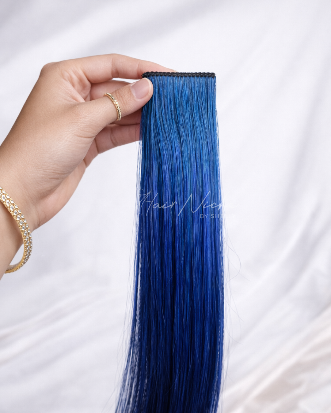 Single Clip Streak (Dirty Blue)