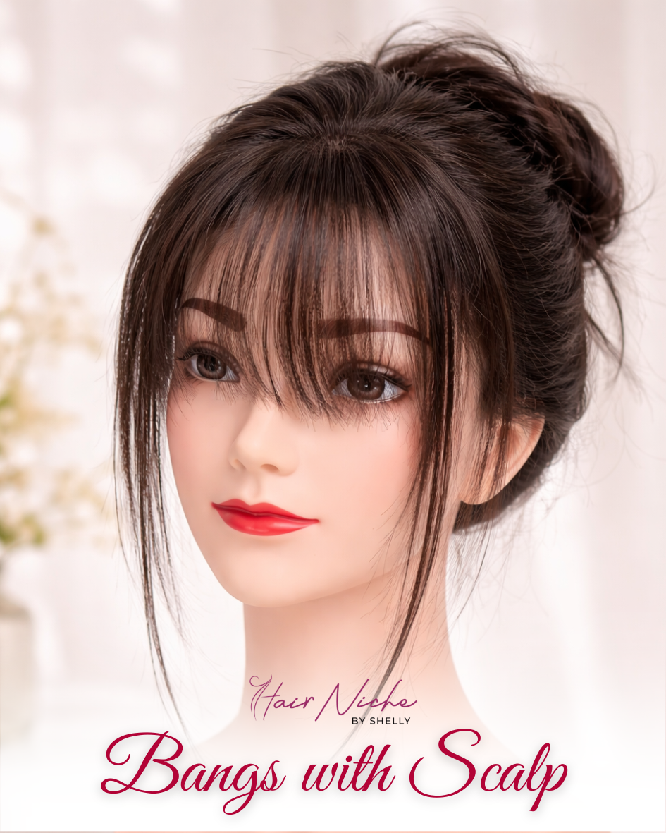 Bangs with Scalp