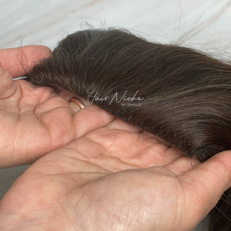 Half Head Wig (Natural Brown)