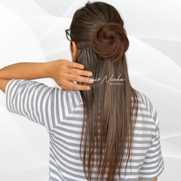 ClipNGO Bun Natural Brown