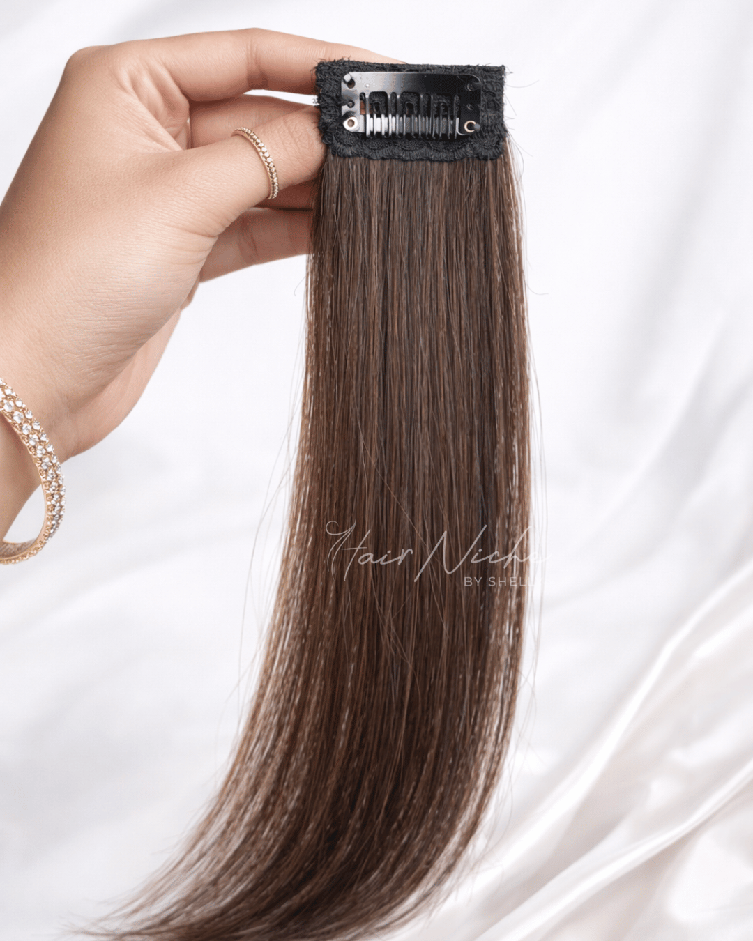 Single Clip Streak (Natural Brown)