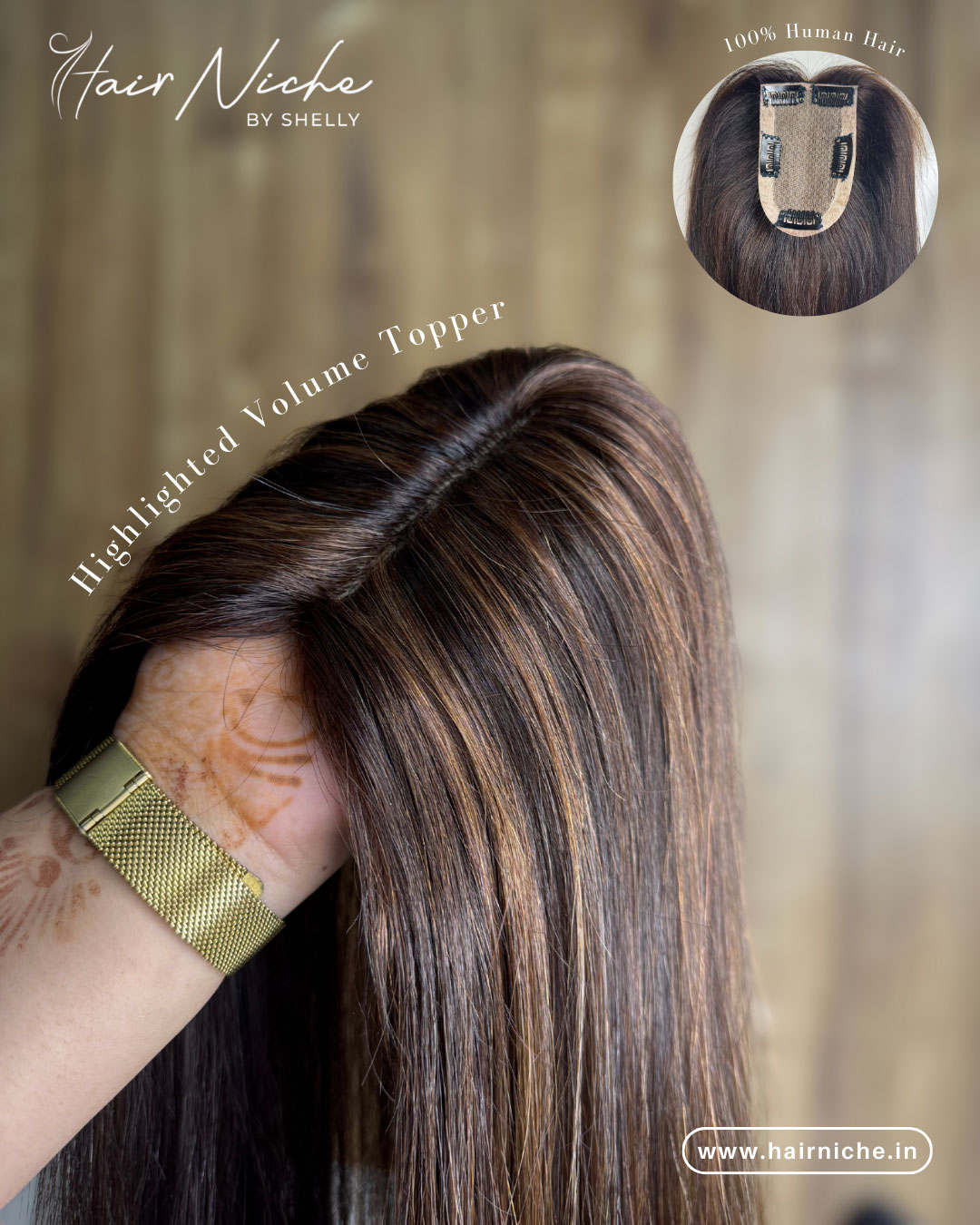 Mocha Brown Volume Topper