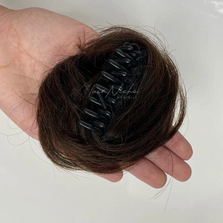 ClipNGO Bun Natural Brown