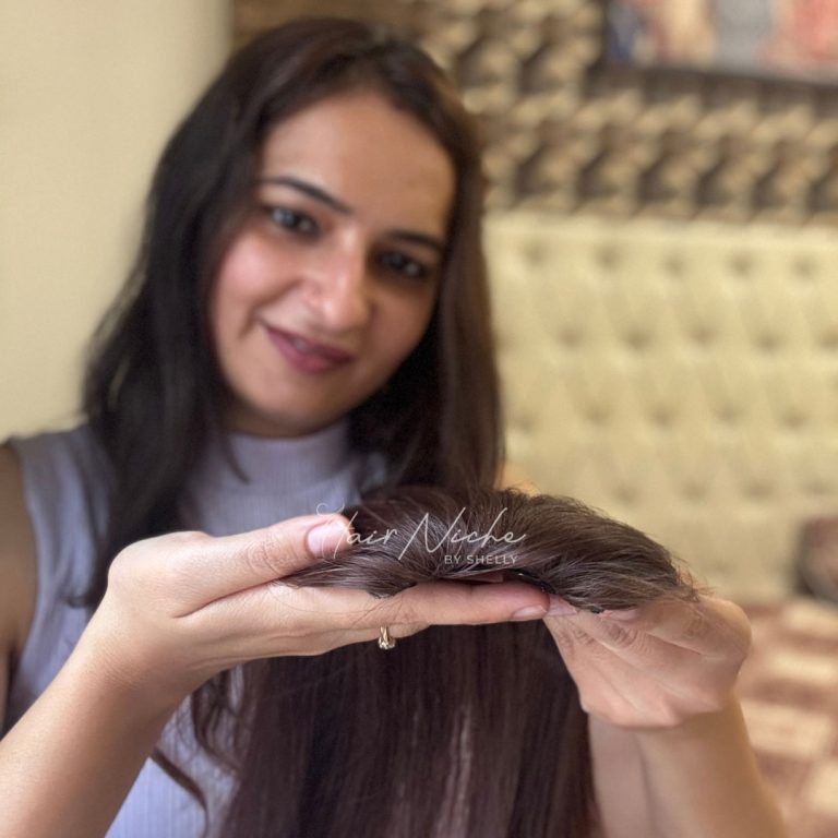 Premium Backcomb Hair Topper