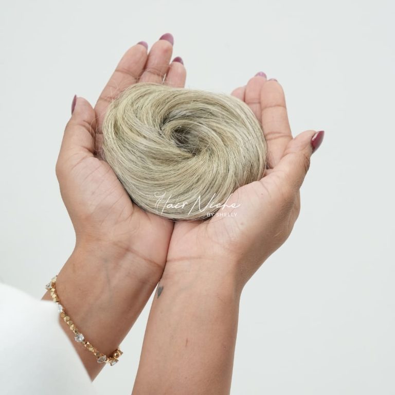 Snow White Donut Scrunchie