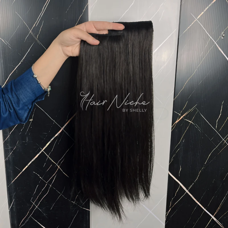Side Patches with Extra Volume (Natural Black)