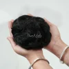 Medium Dense Messy Bun (Natural Black)