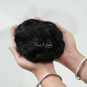 Medium Dense Messy Bun (Natural Black)