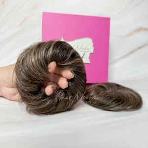 Donut Scrunchie (Chestnut Brown)