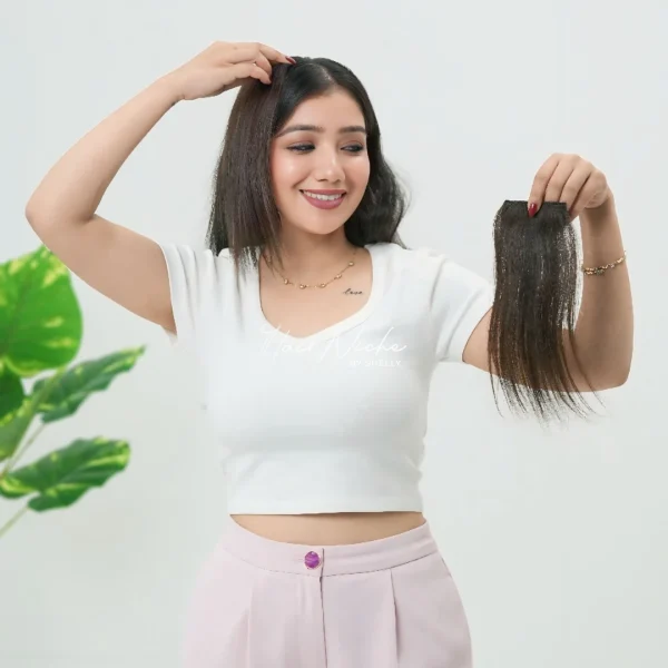 Short Side Patches (Natural Brown)