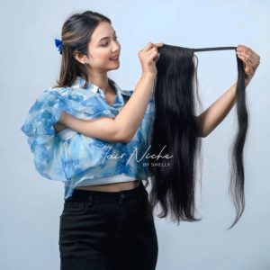 Wrap Pony Tail (Natural Brown)