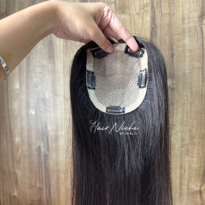 Full Head Silk Topper (Shiny Straight)