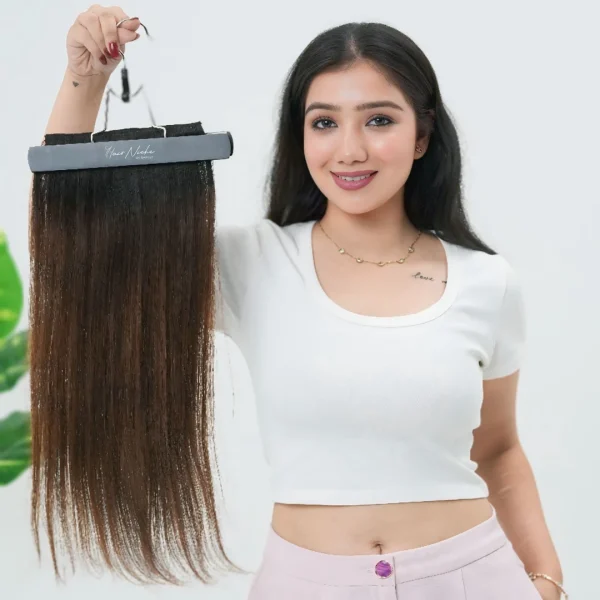 Mocha Brown One Set Volumizer