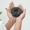 Grey Blend Donut Scrunchie