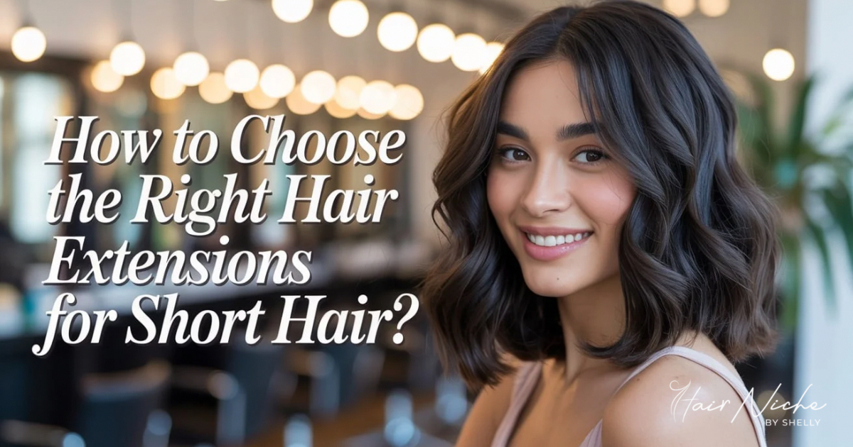 You are currently viewing How to Choose the Right Hair Extensions for Short Hair