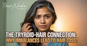 Read more about the article The Thyroid–Hair Connection: Why Imbalances Lead to Hair Loss?