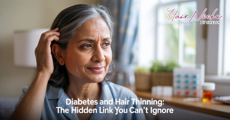 You are currently viewing Diabetes and Hair Thinning: The Hidden Link You Can’t Ignore