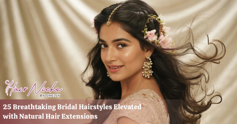 You are currently viewing 25 Breathtaking Bridal Hairstyles Elevated with Natural Hair Extensions