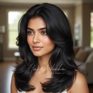 Long Layered Cut with Soft Face Framing