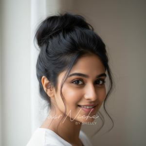 Messy Textured Bun (with Bun Extension)