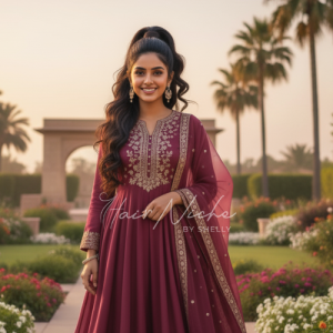 High Ponytail with Face-Framing Strands (Topper Ponytail)