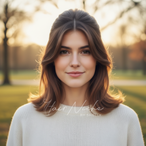 Half-Up Half-Down Hairstyle