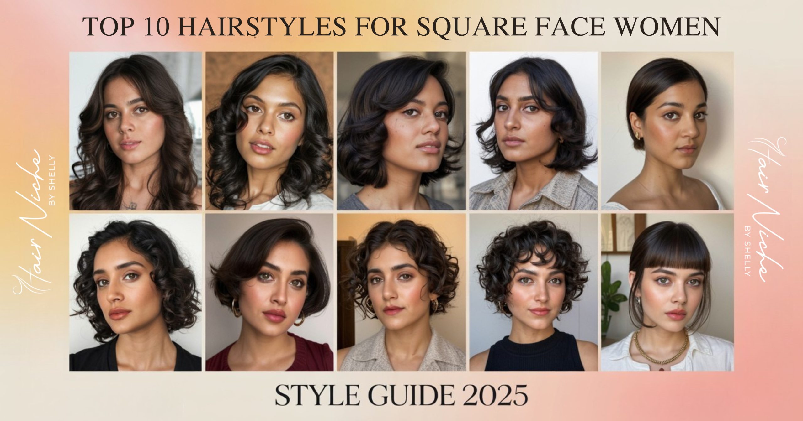 Top 10 Hairstyles for Square Face Women | Style Guide 2025
