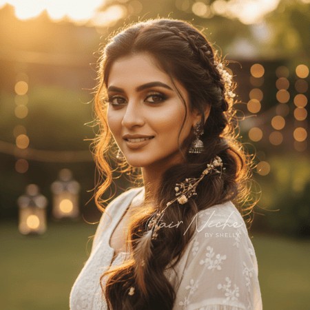 Bohemian Braided Ponytail