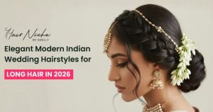 Read more about the article 15 Elegant Modern Indian Wedding Hairstyles for Long Hair in 2026