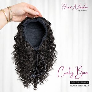 Curly Bun Natural Black